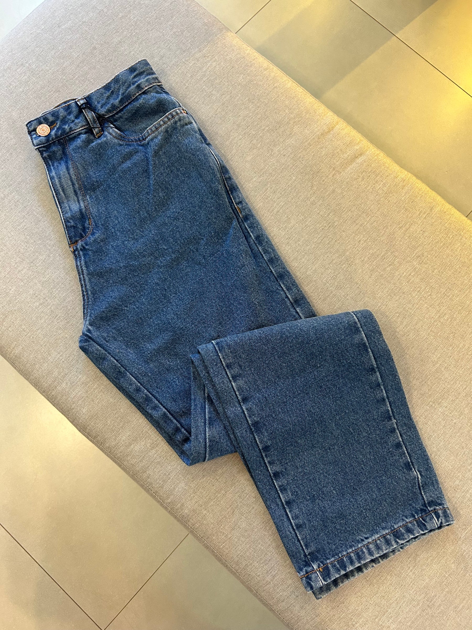 Calça Jeans Reta Straight - Consciência