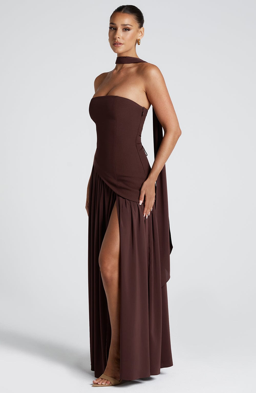 Vestido Longo Choker para Festa Tifany - Ocasiões Especiais