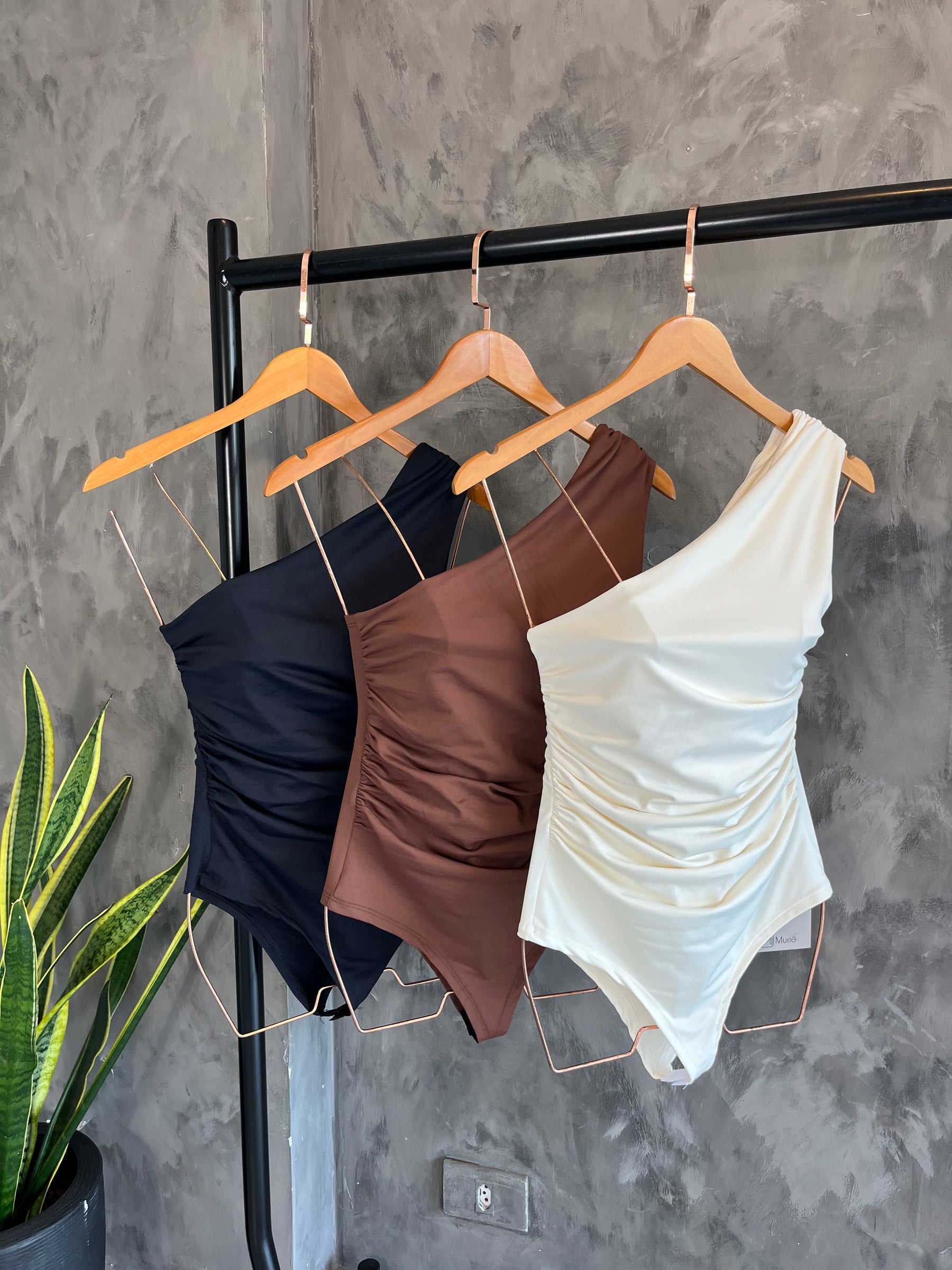 Body Ombro Único Poliamida