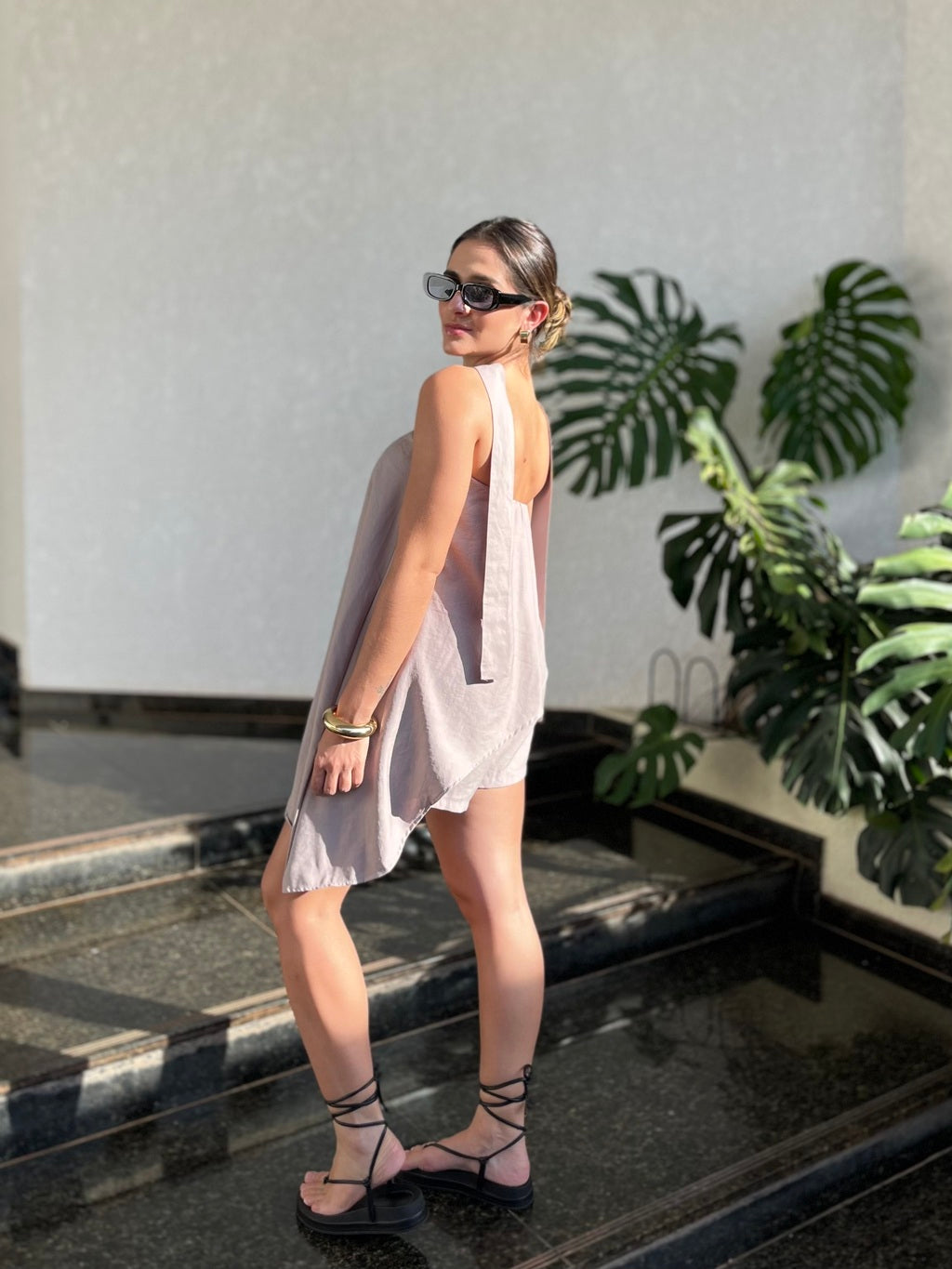 Conjunto Feminino Alfaiataria Assimétrico- Mariella