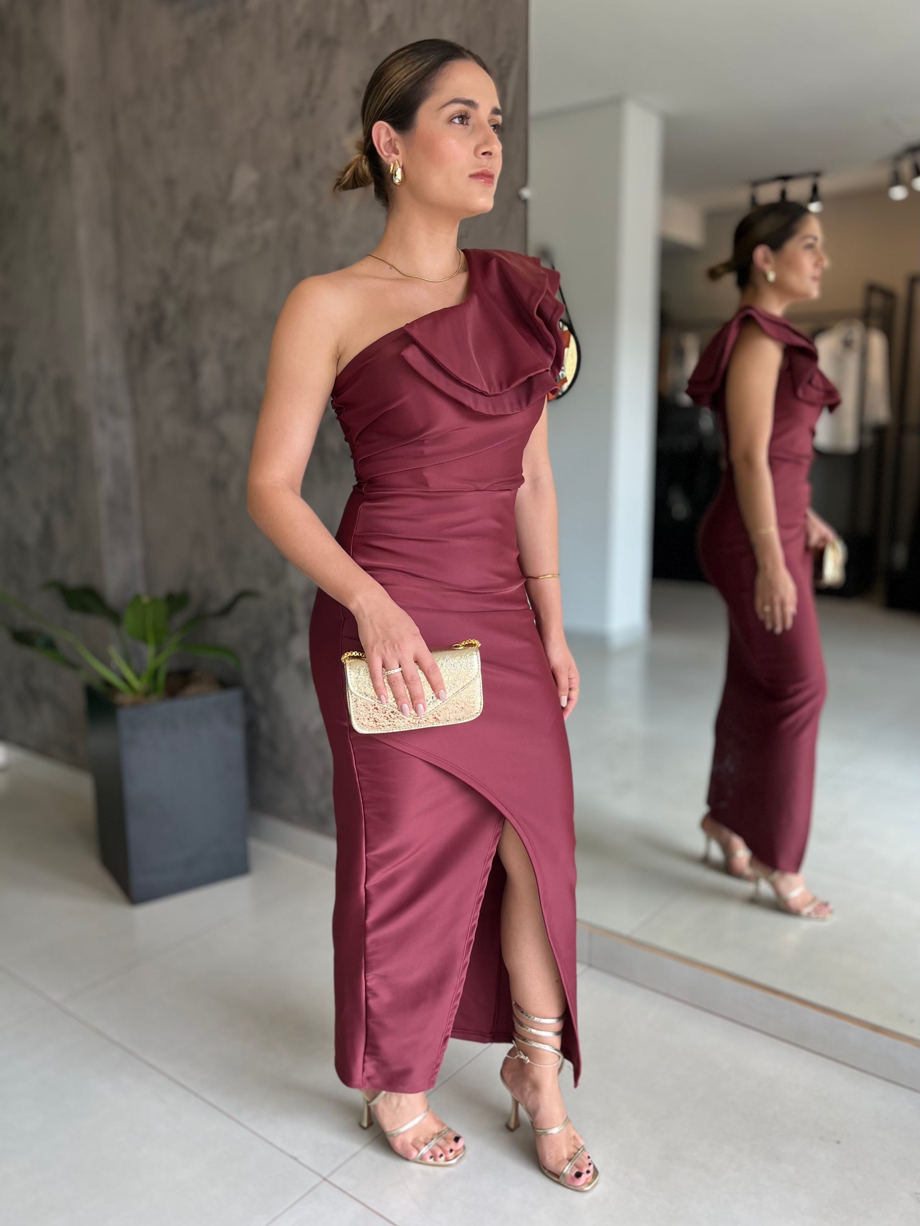 Vestido Feminino de Festa Social - Thaisa