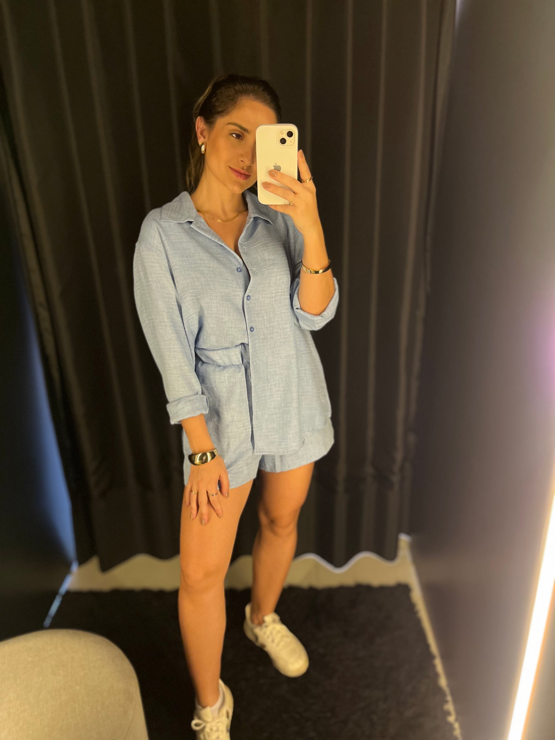 Conjunto Camisa e Shorts-Miss