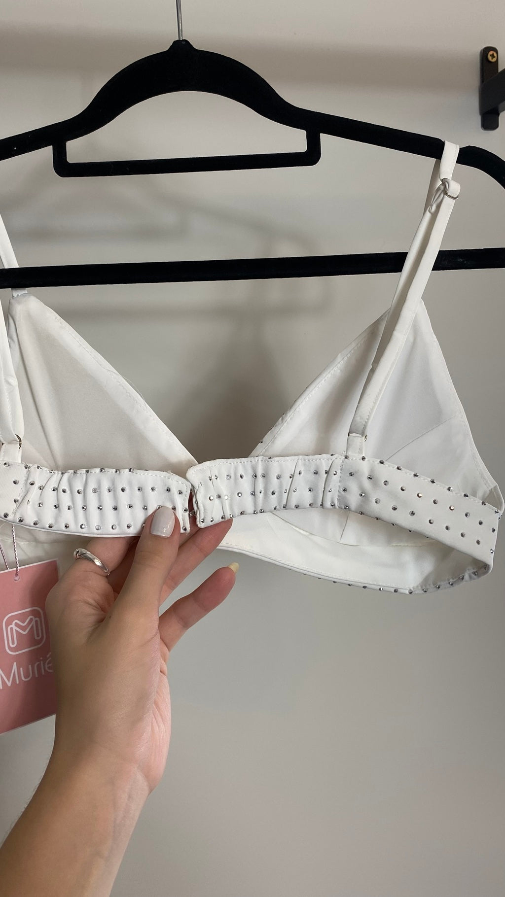 Top Feminino Cravejado com Strass