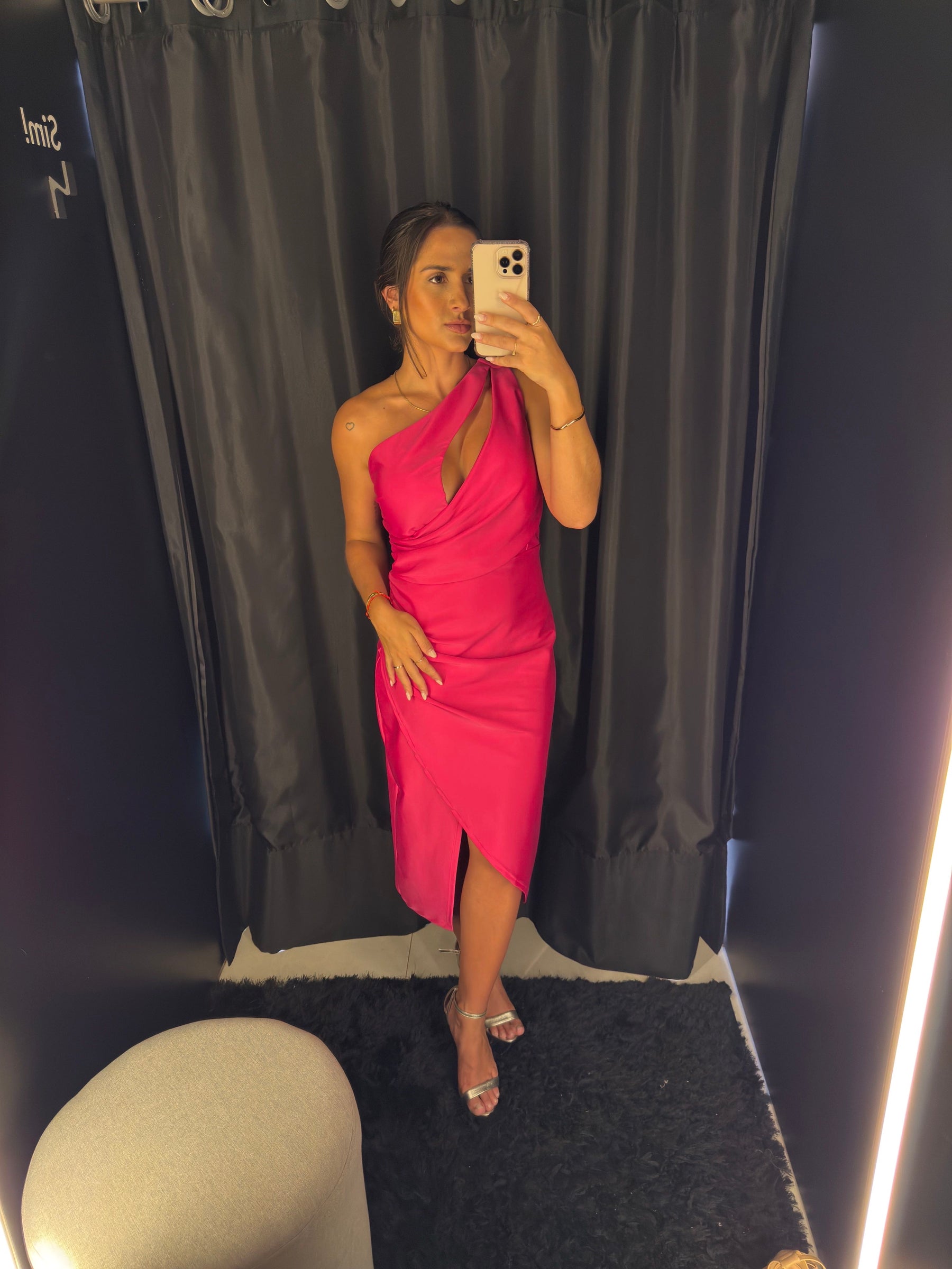 Vestido Feminino Midi Social – Lorena