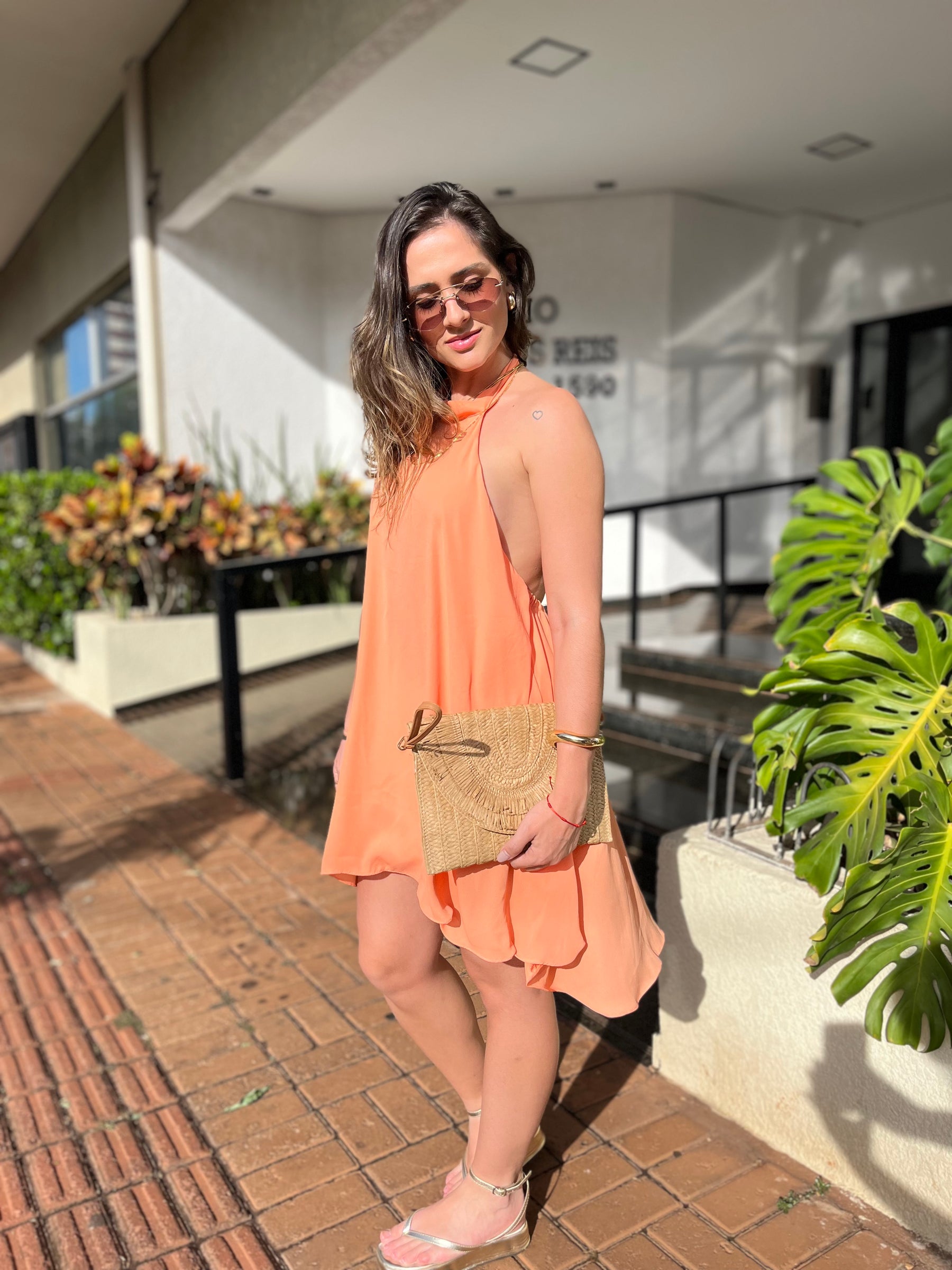 Vestido Curto Solto Verão- Areli