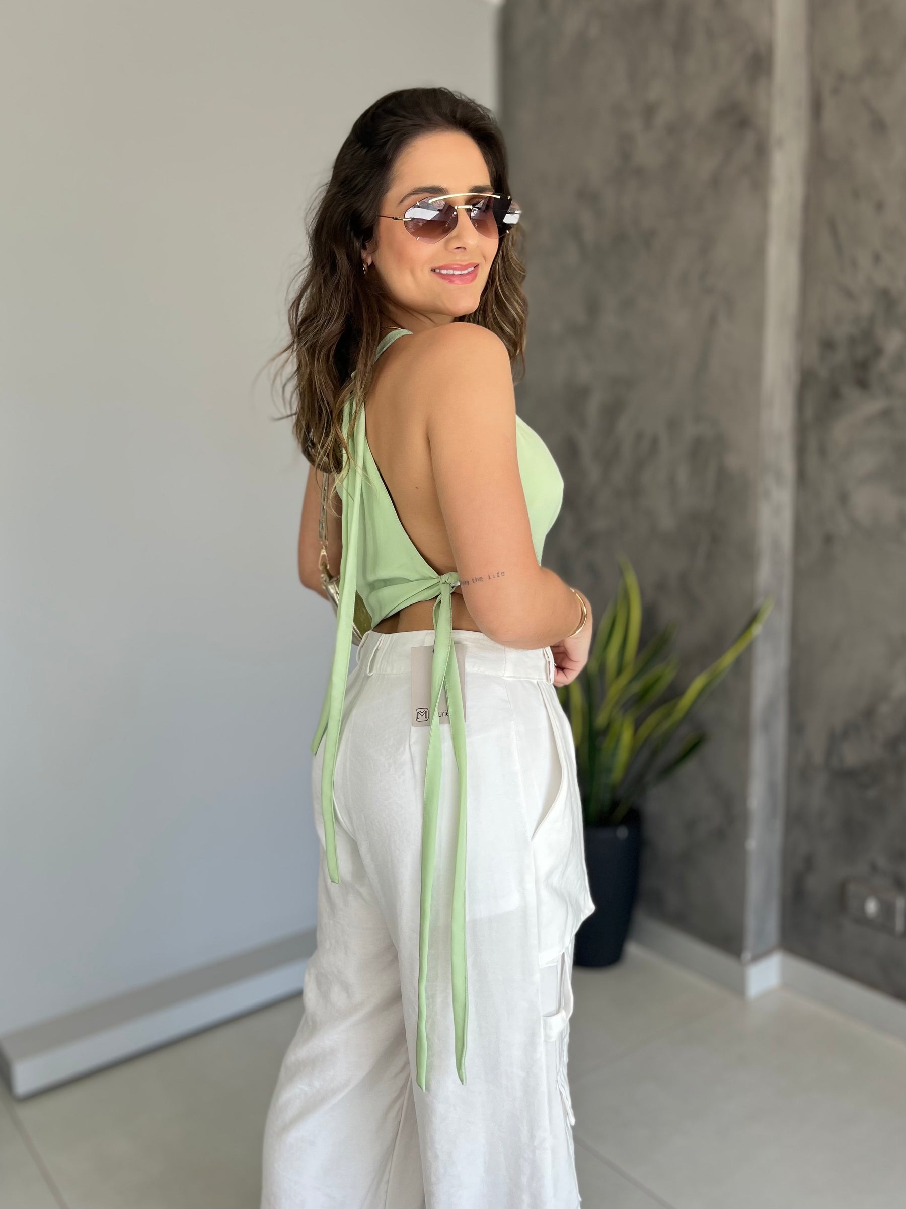 Blusa Voal Gola Boba Multiformas- Vanessa