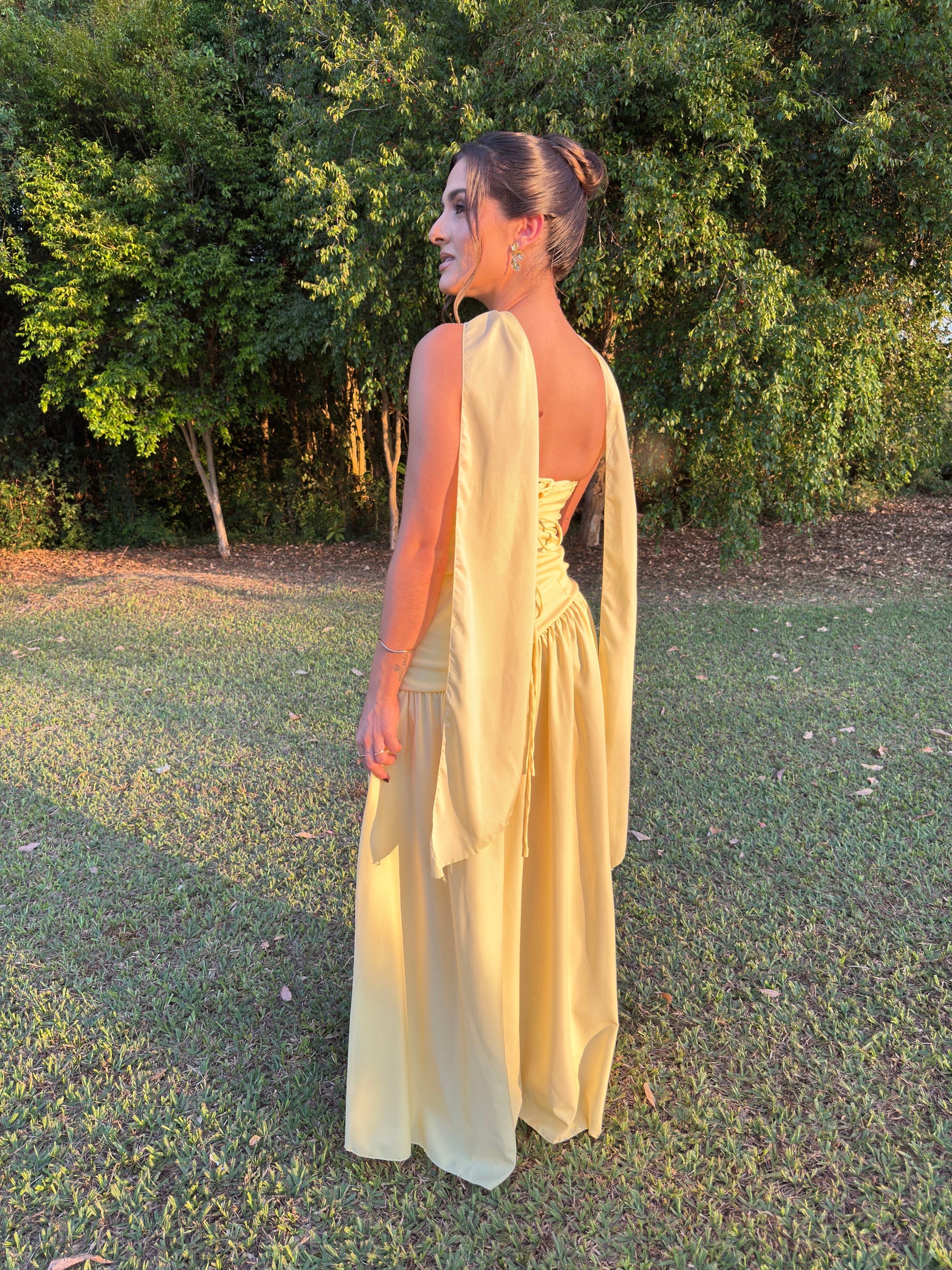 Vestido Longo Choker para Festa Tifany - Ocasiões Especiais