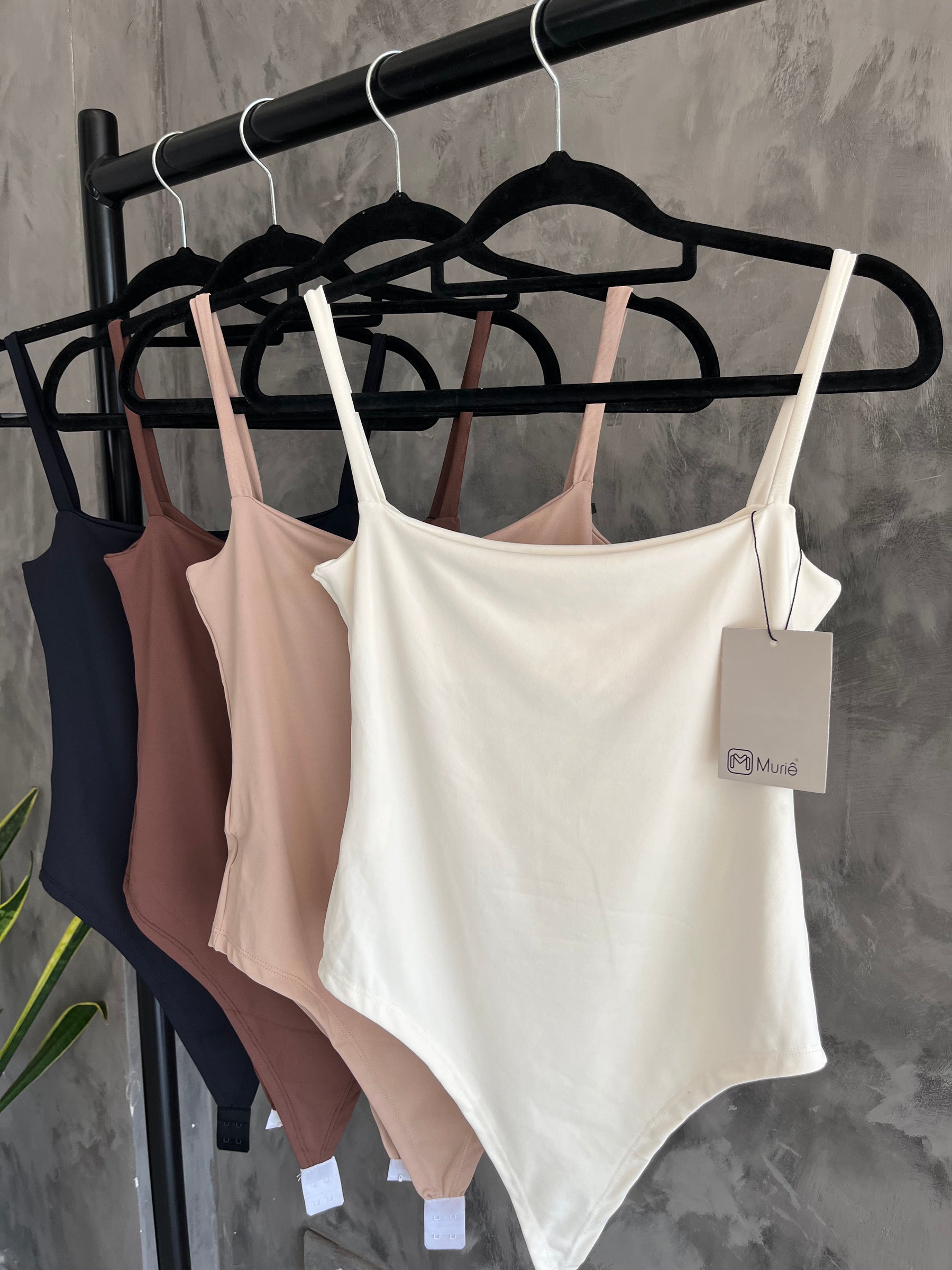 Body de Alça Reto Poliamida