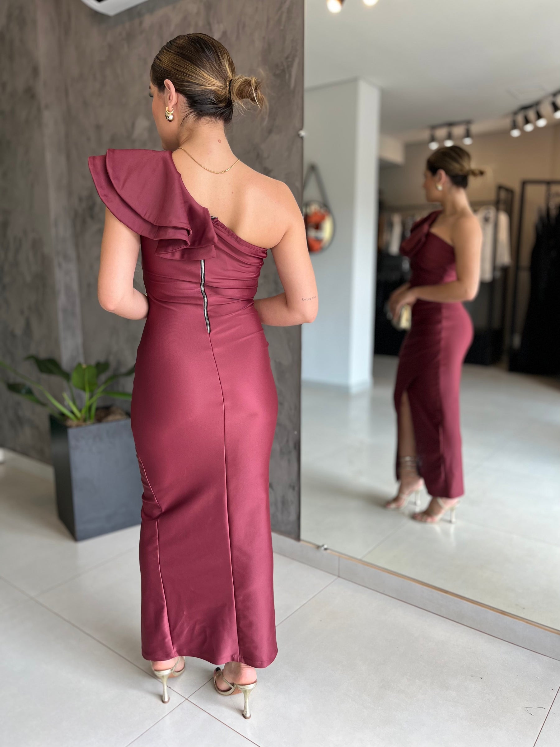 Vestido Feminino de Festa Social - Thaisa