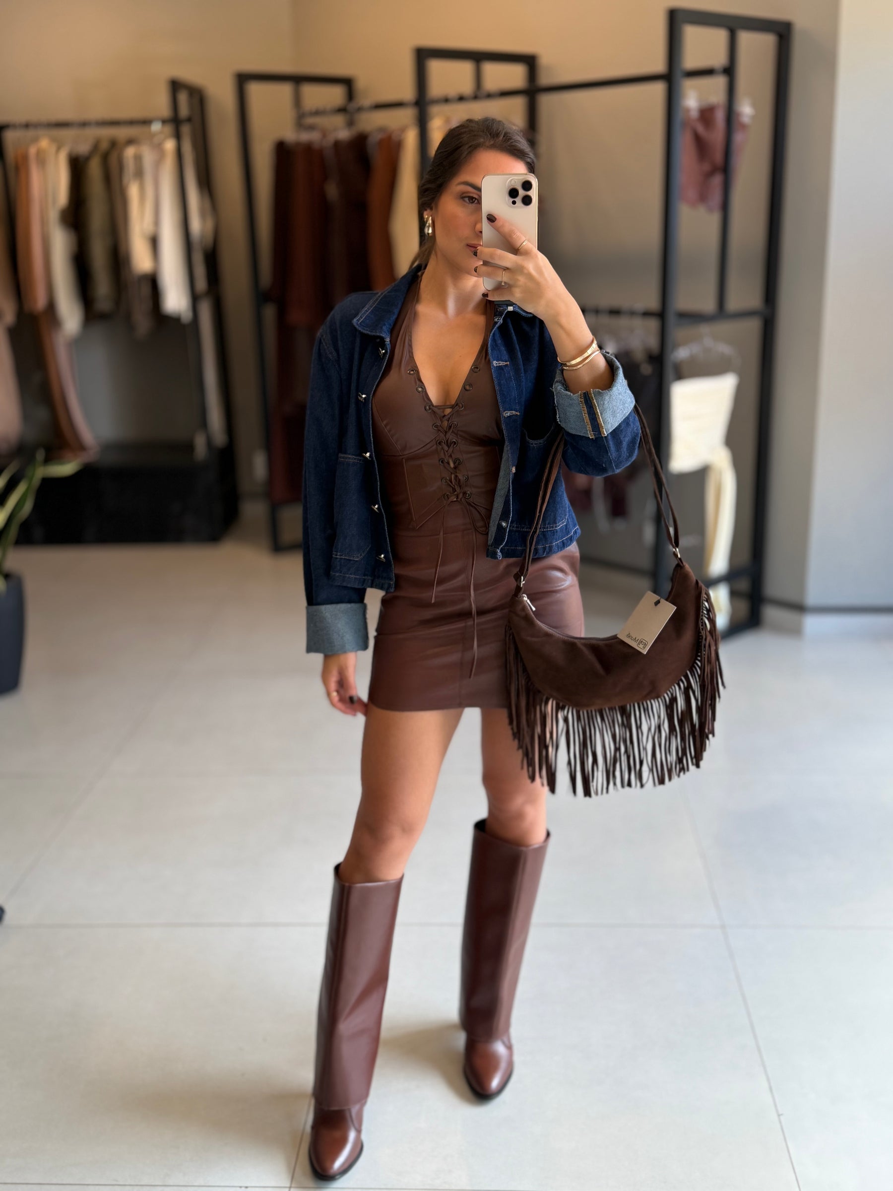 Jaqueta Jeans Blue Scalk