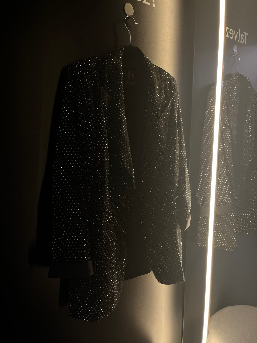 Blazer Feminino Oversized com Brilho – Diamond