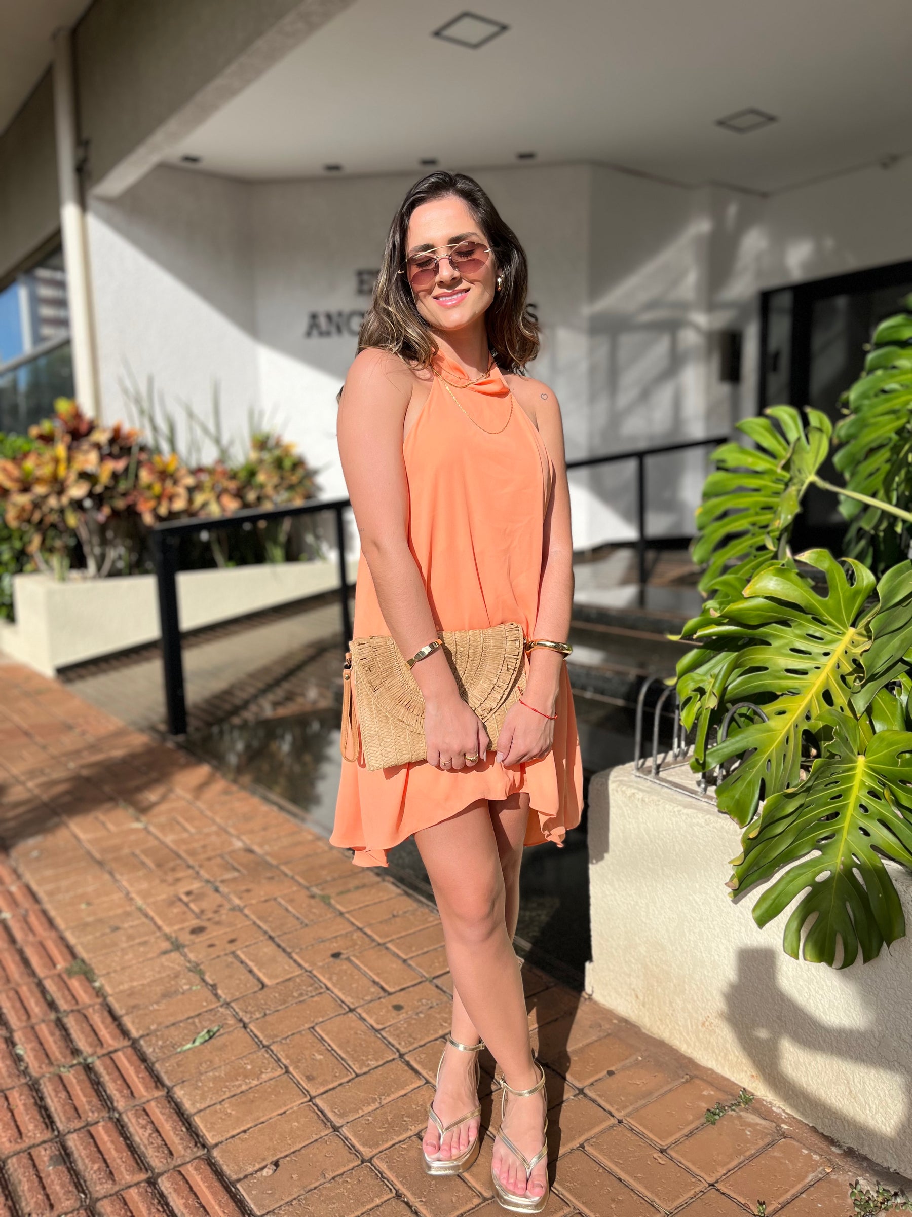 Vestido Curto Solto Verão- Areli