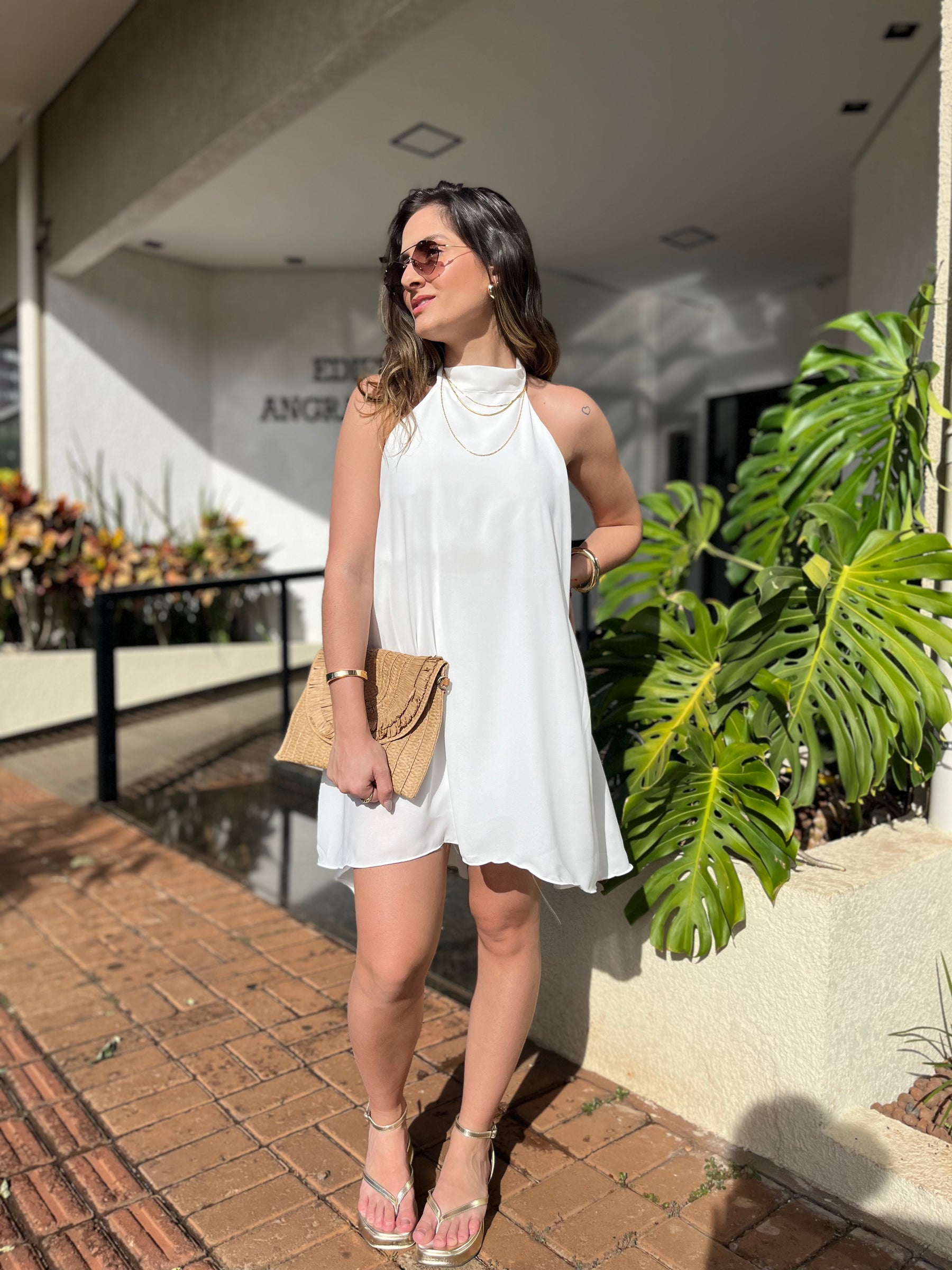Vestido Curto Solto Verão- Areli