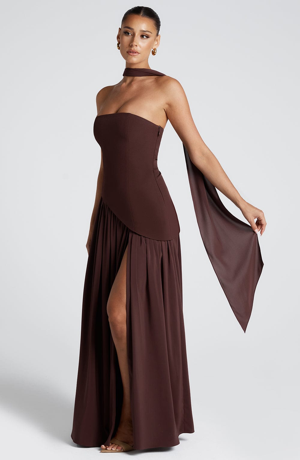 Vestido Longo Choker para Festa Tifany - Ocasiões Especiais