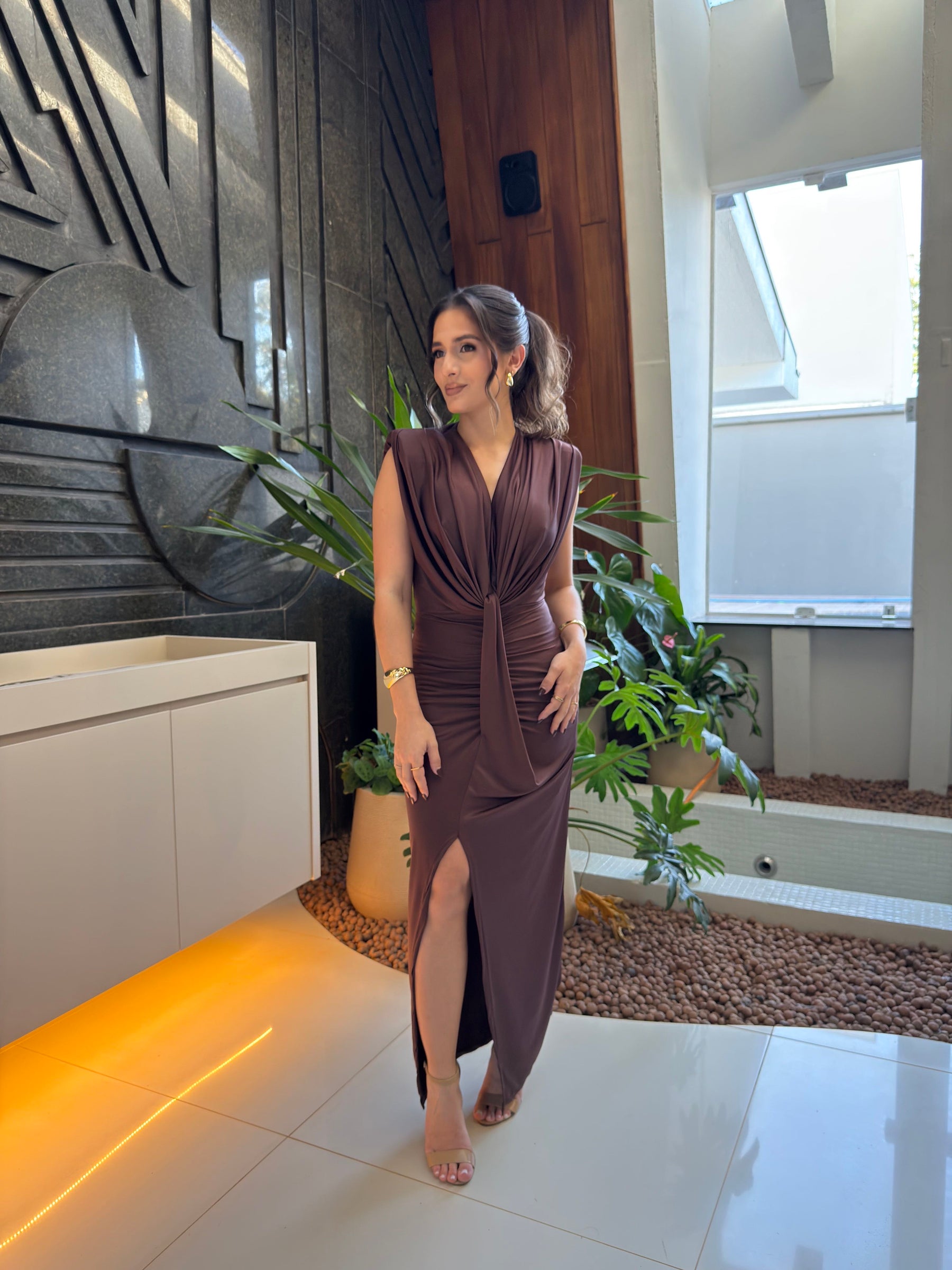 Vestido Midi Estruturado Social – Juliete