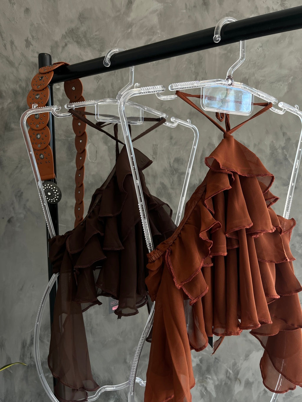 Cropped Bata Feminino com Babados Boho Chic