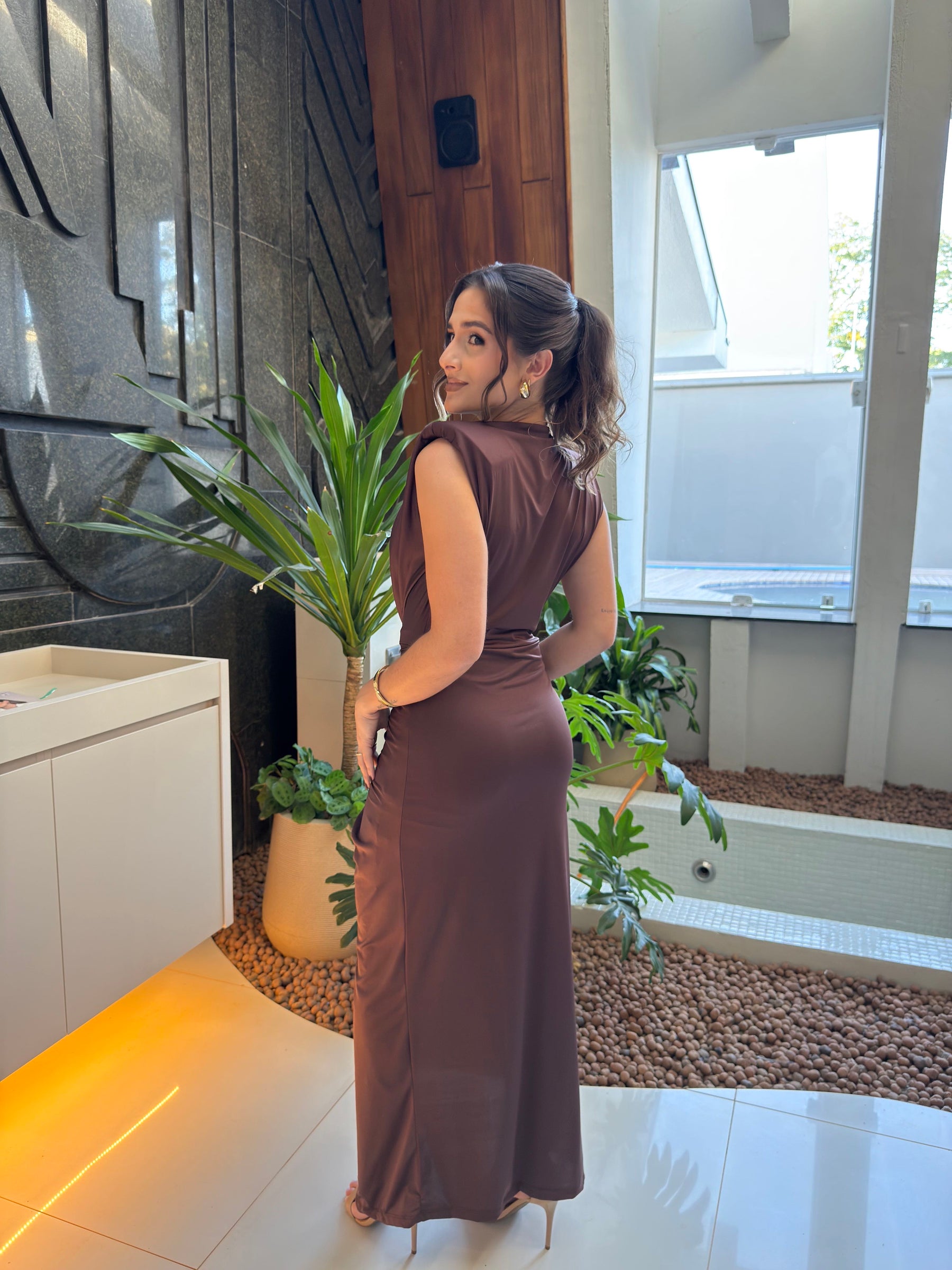 Vestido Midi Estruturado Social – Juliete