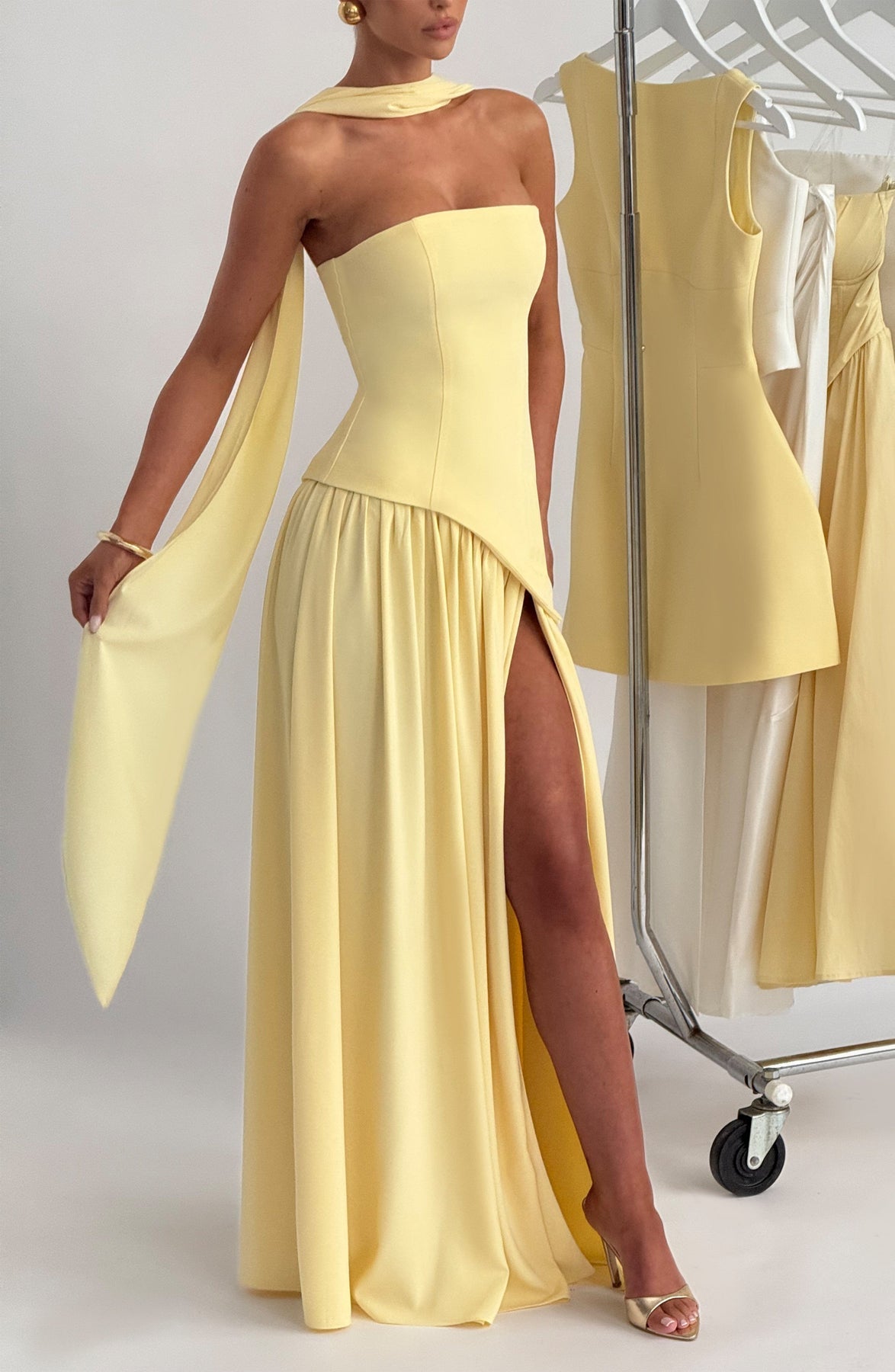 Vestido Longo Choker para Festa Tifany - Ocasiões Especiais