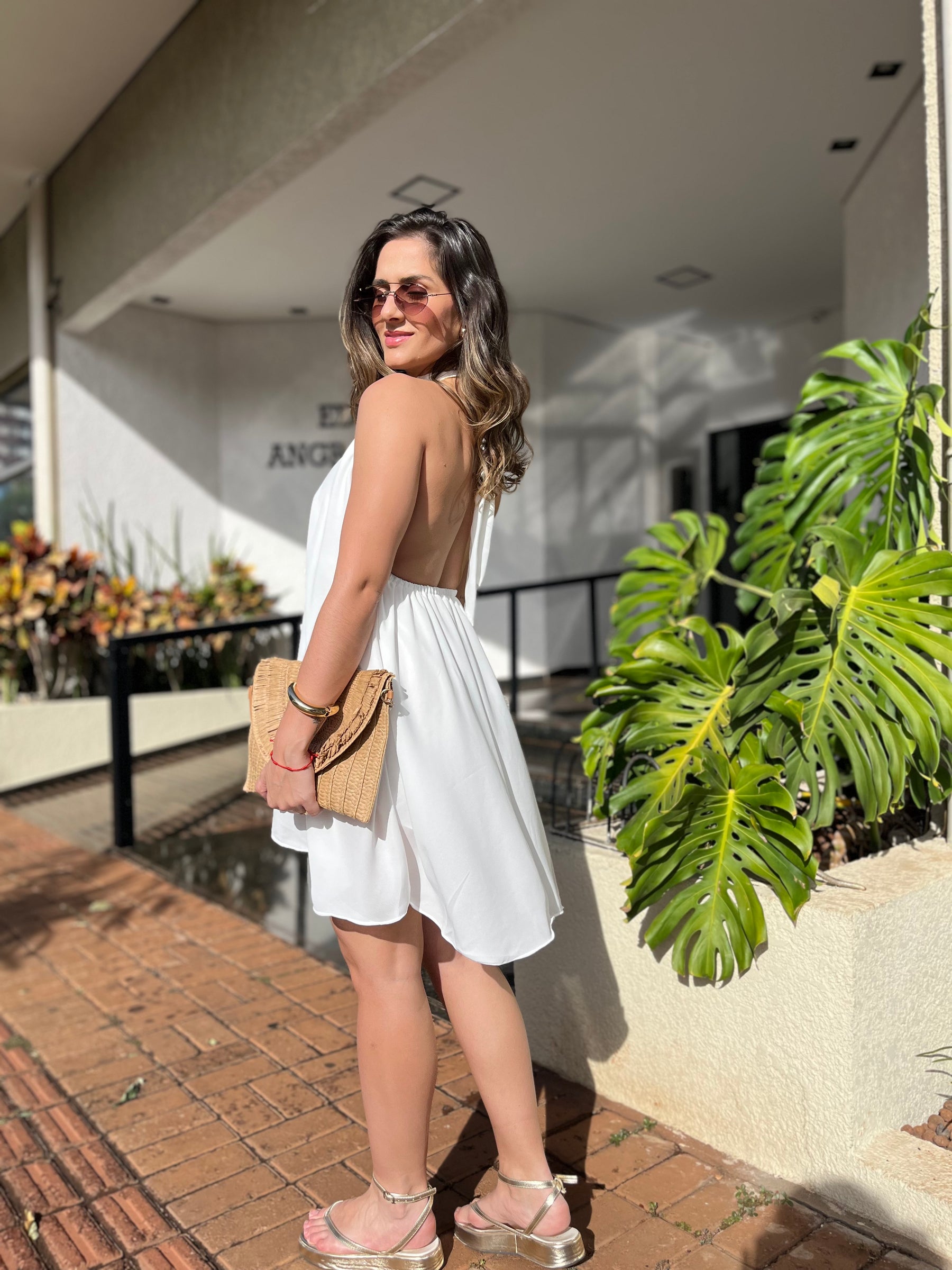 Vestido Curto Solto Verão- Areli