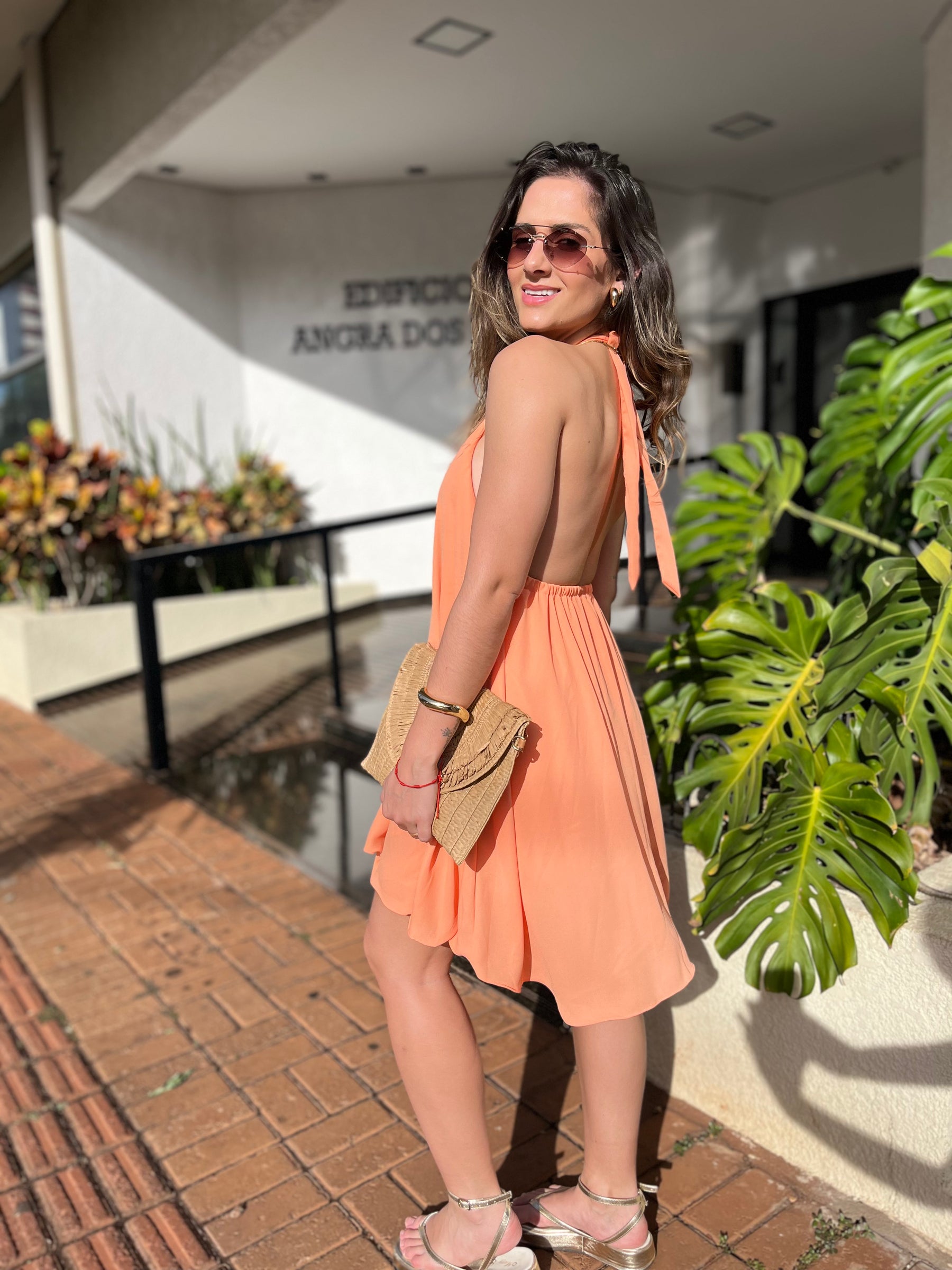 Vestido Curto Solto Verão- Areli