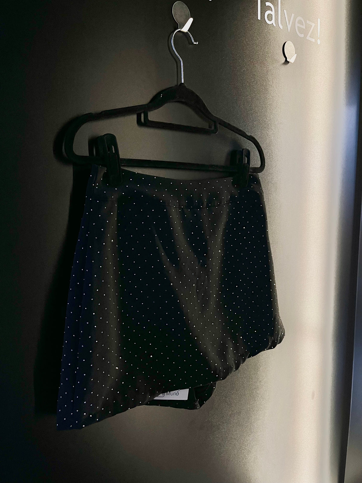 Saia Curta Aplicação Brilho- Bi Bella