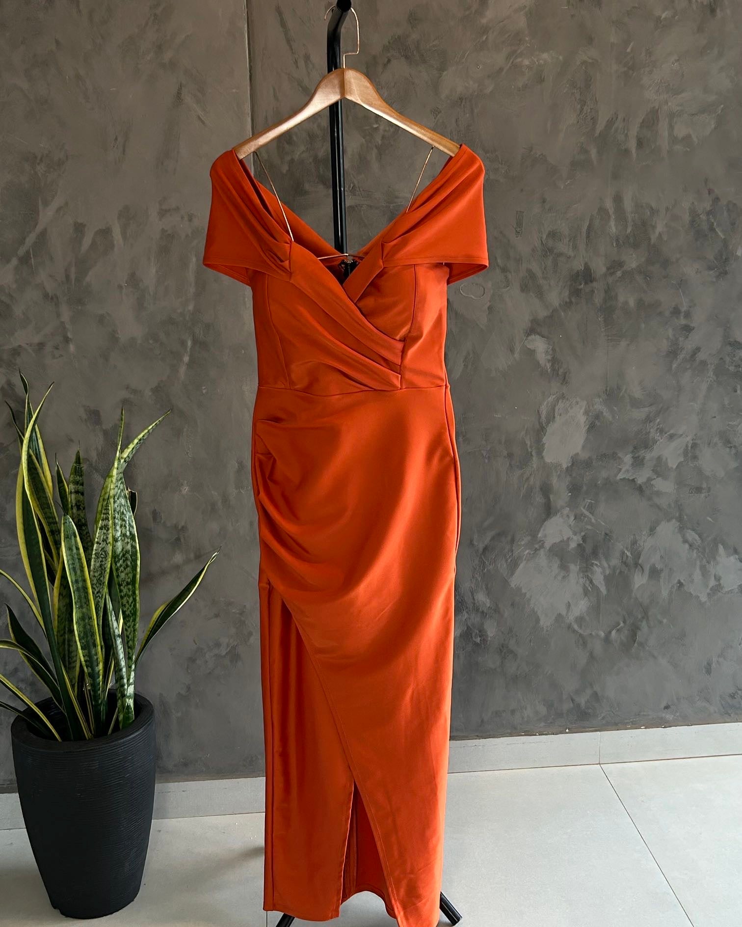 Vestido de Festa Midi Social Aymira