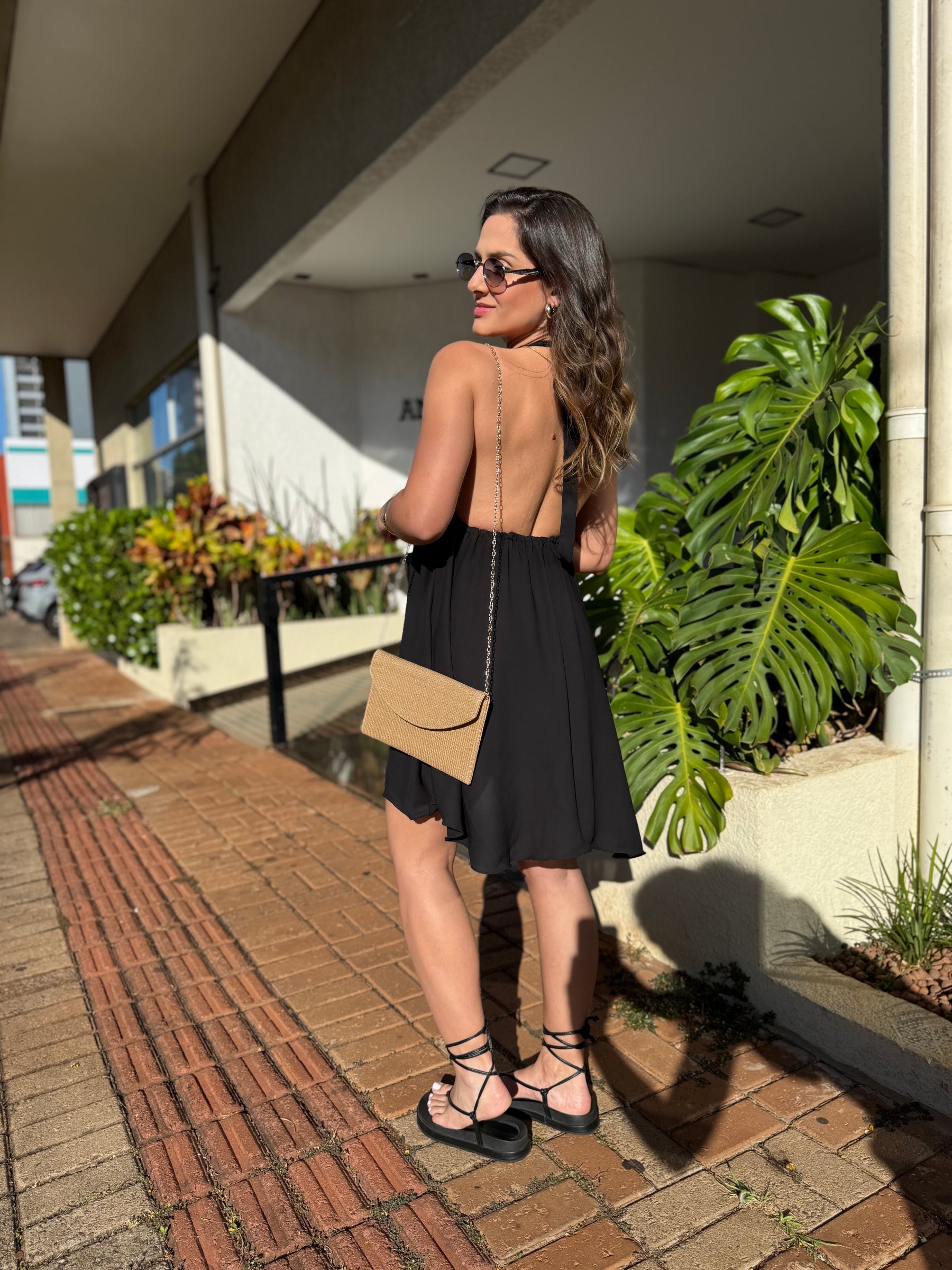 Vestido Curto Solto Verão- Areli