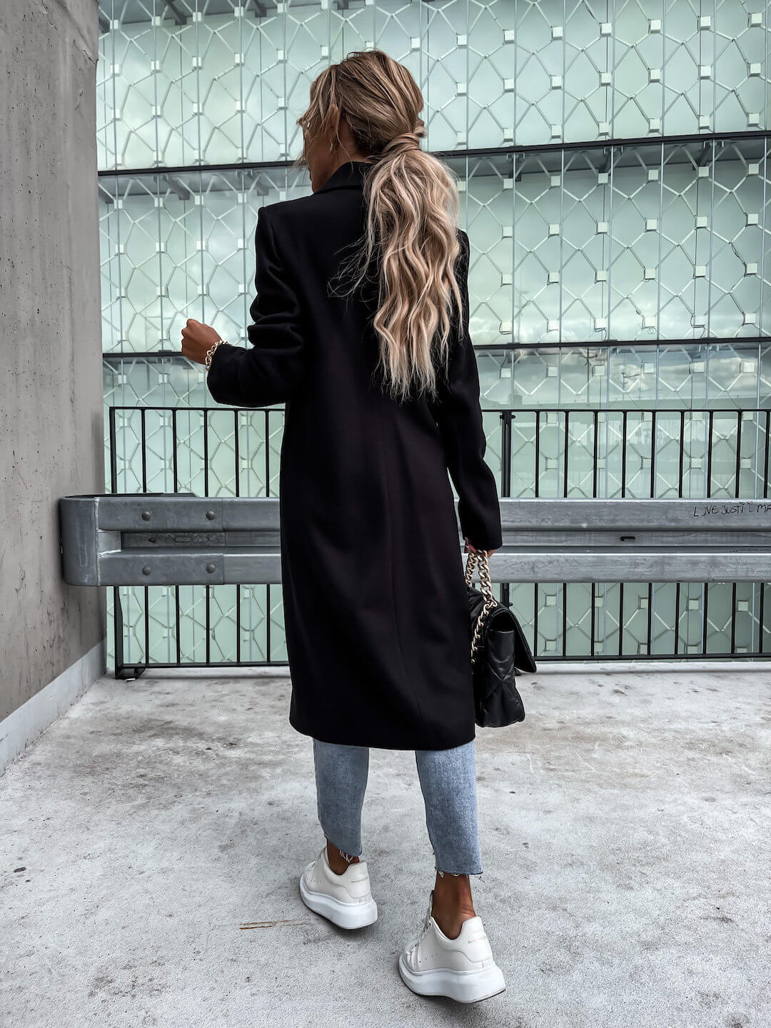 Casaco Feminino Longo de Lã Batida | Elegante e Aconchegante para o Inverno