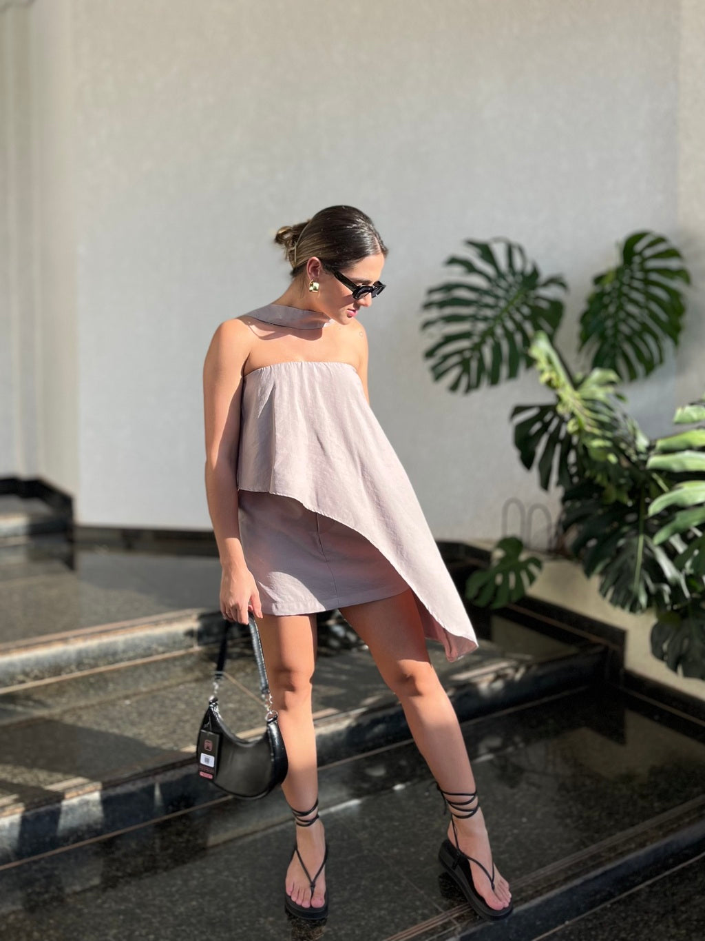 Conjunto Feminino Alfaiataria Assimétrico- Mariella
