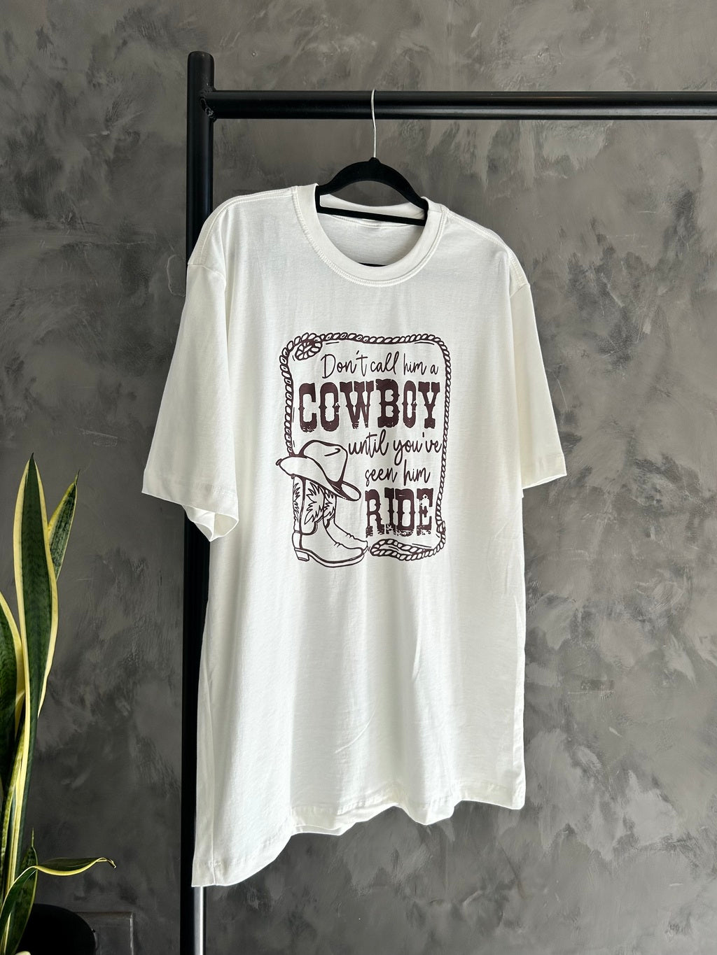 T-shirt Over Sized Western