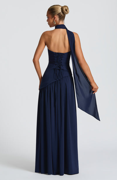 Vestido Longo Choker para Festa Tifany - Ocasiões Especiais