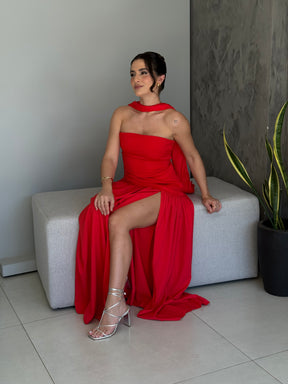 Vestido Longo Choker para Festa Tifany - Ocasiões Especiais