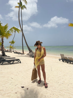 Saída de Praia - Vestido de Tule