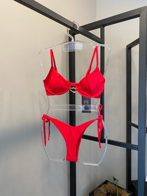 Biquini aro aguas belas vermelho