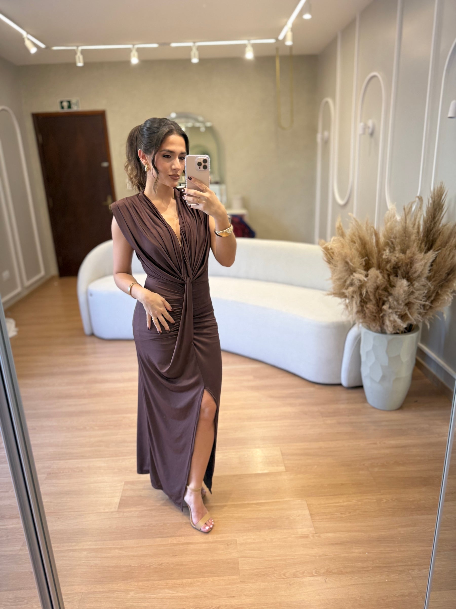 Vestido Midi Estruturado Social – Juliete