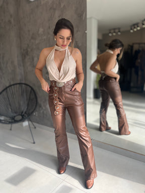 Body Gola Boba Degage com Chocker- Gisele