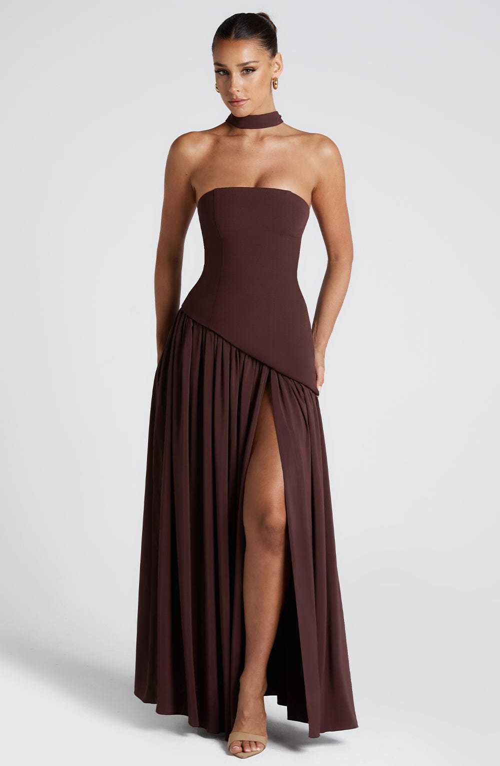 Vestido Longo Choker para Festa Tifany - Ocasiões Especiais