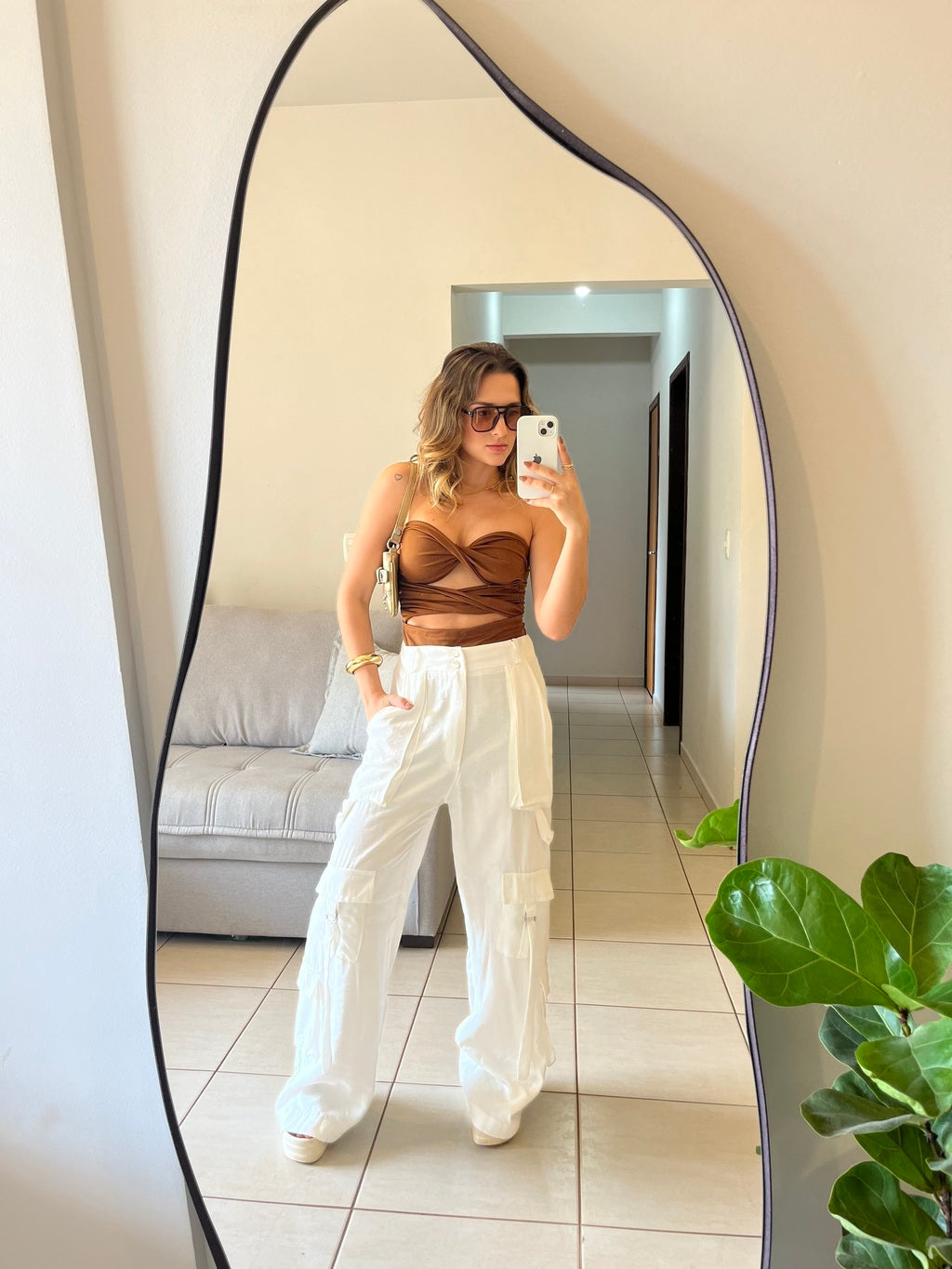 Calça Feminina Cargo Max com Bolsos