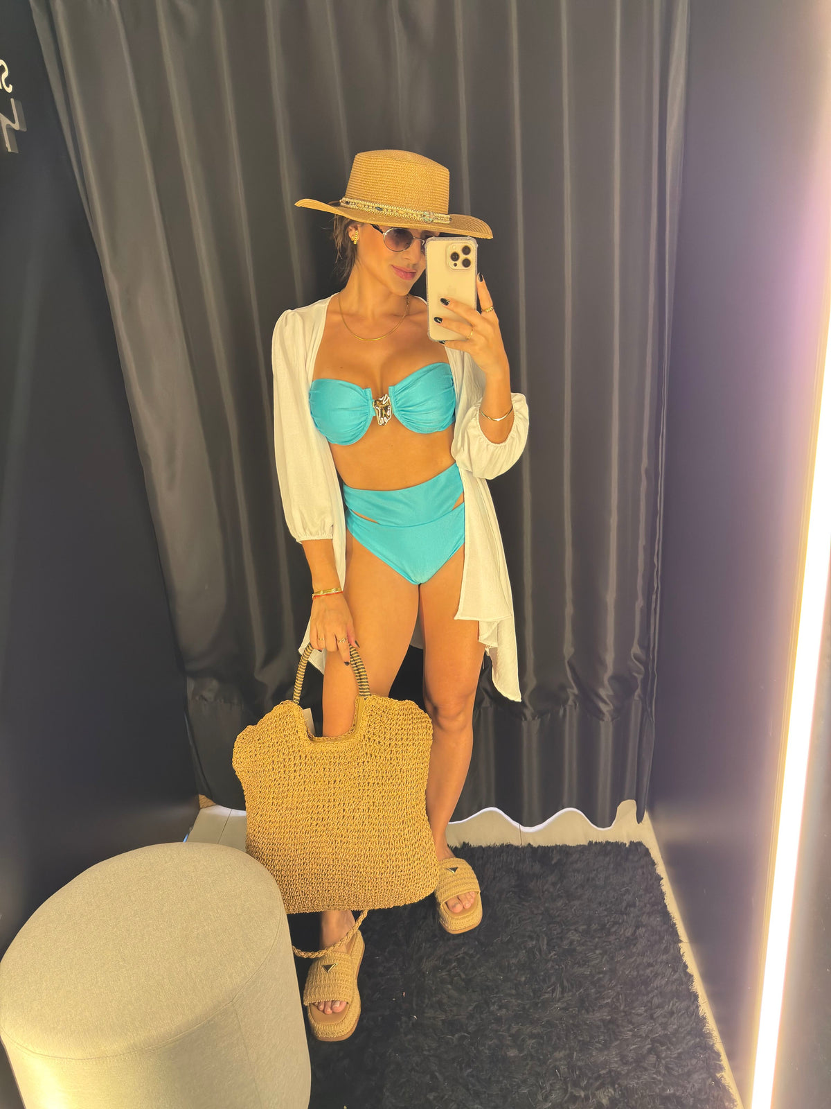 Biquini Hot Pant Ipanema azul