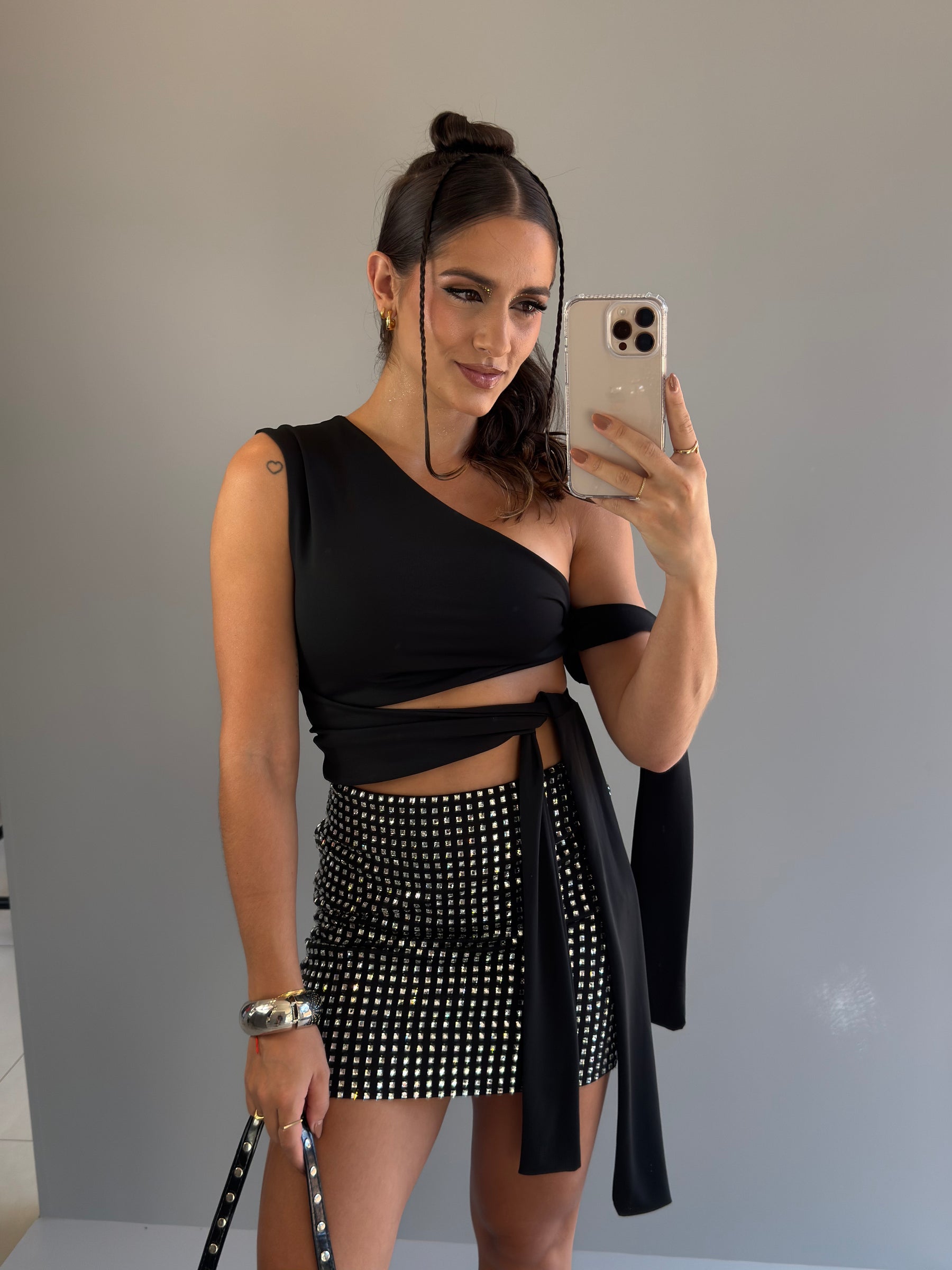 Saia Curta Cristais