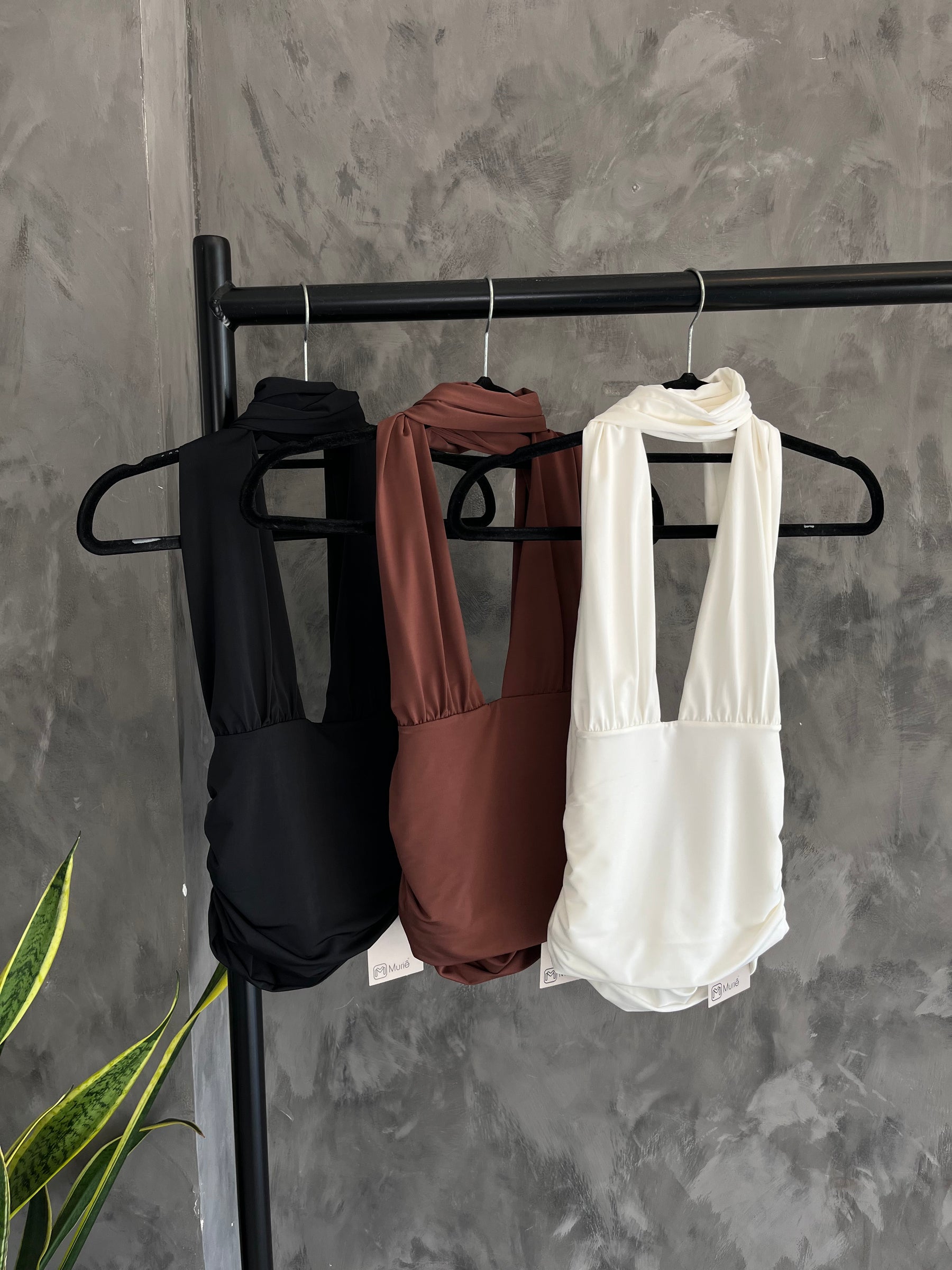 Combo 3 Blusas Multiformas Poliamida