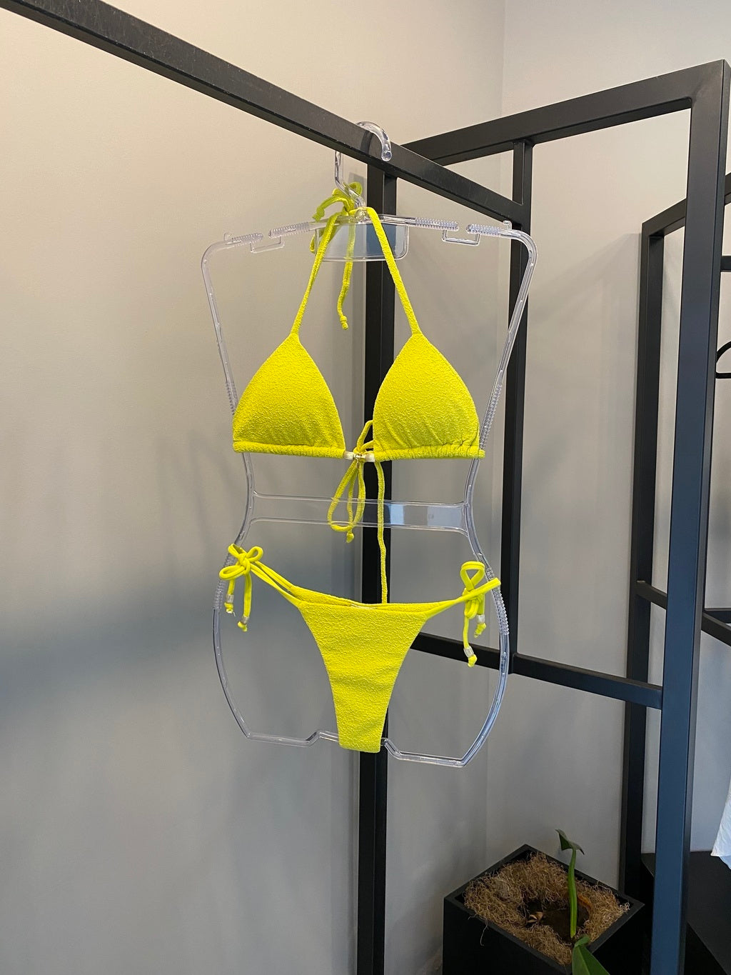 Biquini cortininha limone breeze