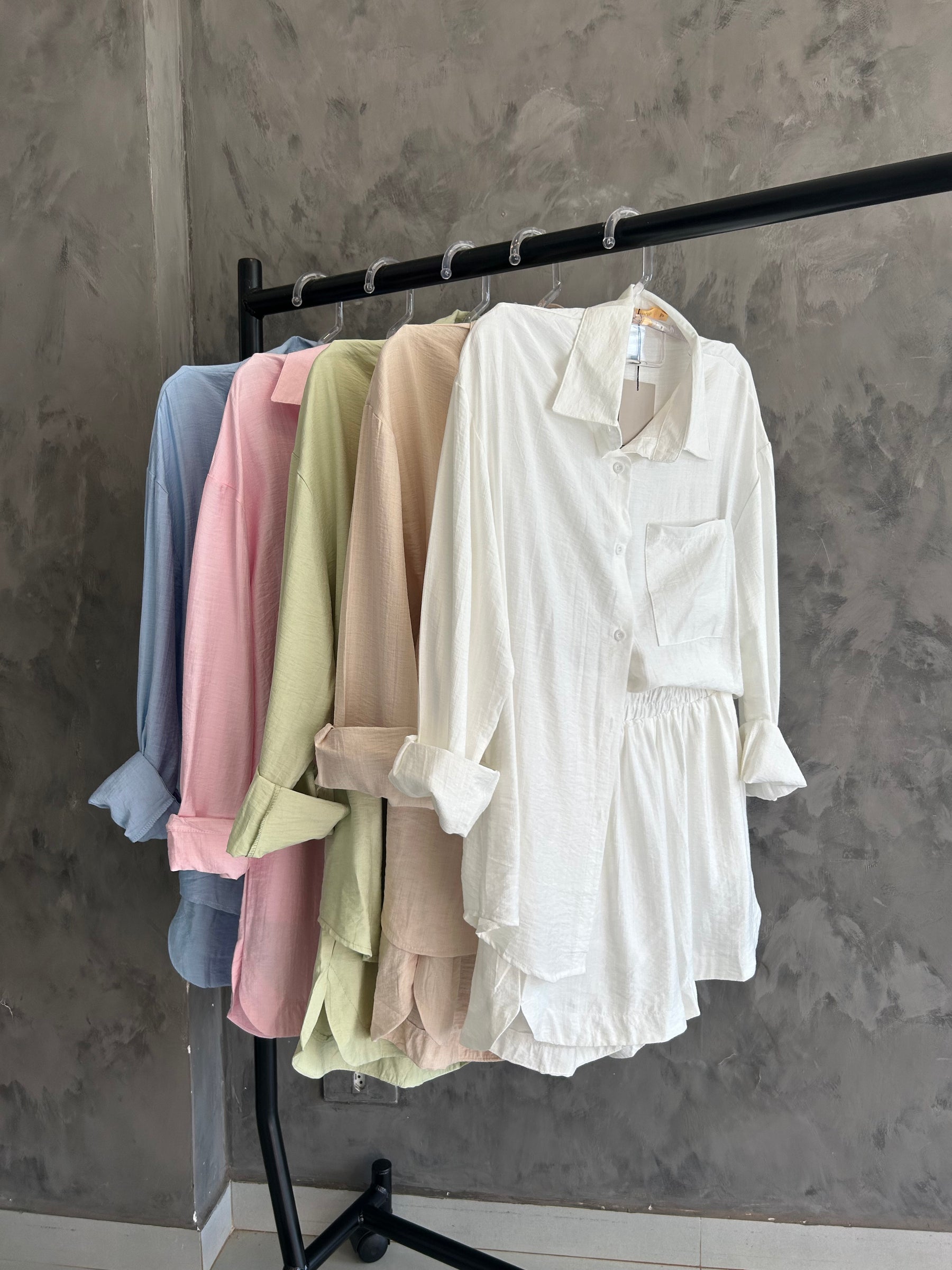 Conjunto Camisa e Shorts-Miss