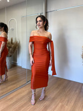 Vestido de Festa Midi Prada Cindy