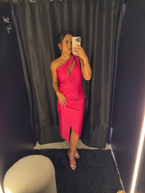 Vestido Feminino Midi Social – Lorena