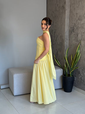 Vestido Longo Choker para Festa Tifany - Ocasiões Especiais