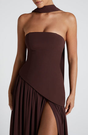 Vestido Longo Choker para Festa Tifany - Ocasiões Especiais