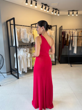 Vestido Longo Social para Festa Vermelho
