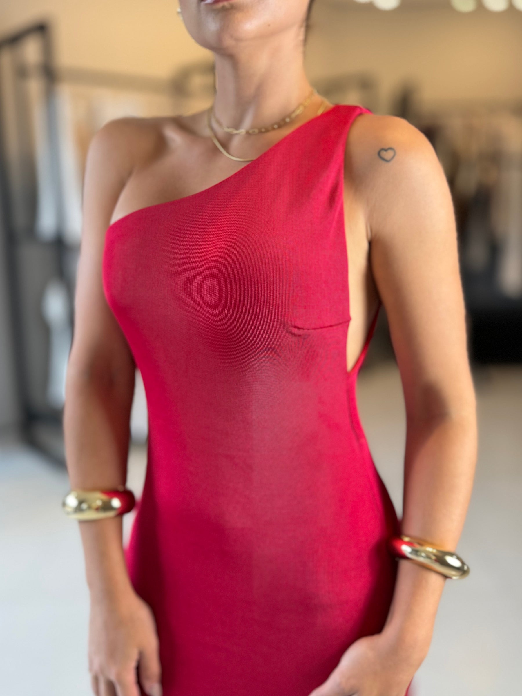 Vestido Longo Social para Festa Vermelho