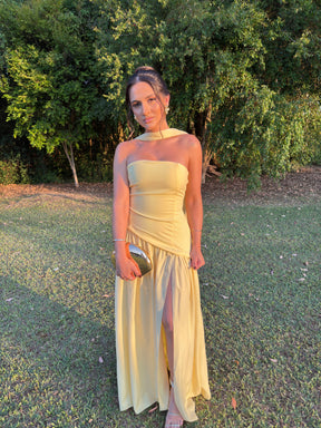 Vestido Longo Choker para Festa Tifany - Ocasiões Especiais